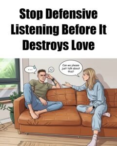 Stop Defensive Listening Before It Destroys Love