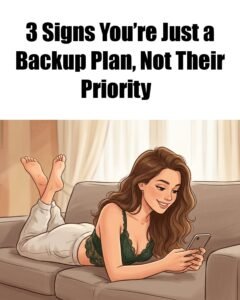 3 Signs You’re Just a Backup Plan, Not Their Priority
