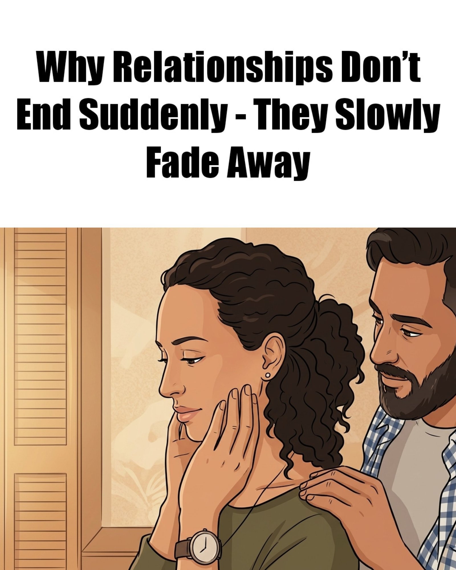 Why Relationships Don’t End Suddenly—They Slowly Fade Away