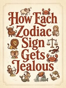 How Each Zodiac Sign Gets Jealous in Love