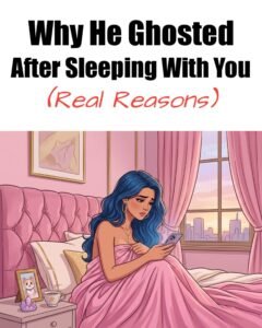 Why He Ghosted After Sleeping With You (Real Reasons)
