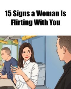 15 Signs a Woman Is Flirting With You (Psychology Guide)