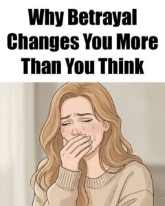 Why Betrayal Changes You More Than You Think