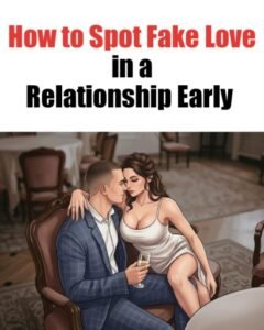 How to Spot Fake Love in a Relationship Early