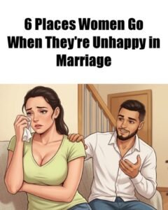 6 Places Women Go When They're Unhappy in Marriage
