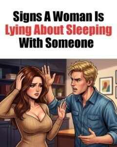 Signs A Woman Is Lying About Sleeping With Someone