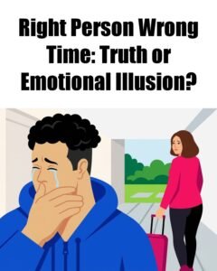 Right Person Wrong Time: Truth or Emotional Illusion?