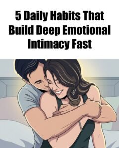 5 Daily Habits That Instantly Build Deep Emotional Intimacy