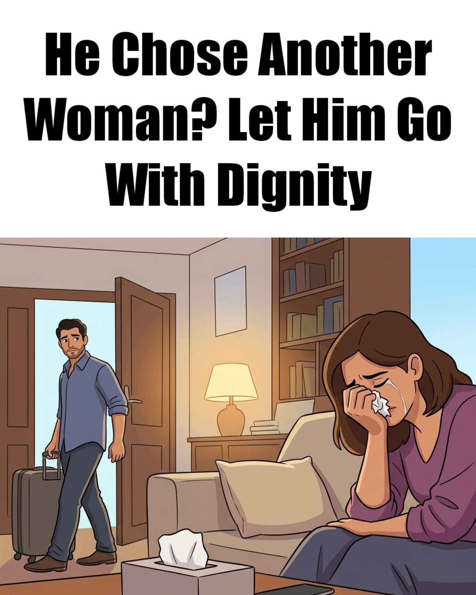He Chose Another Woman? Let Him Go With Dignity