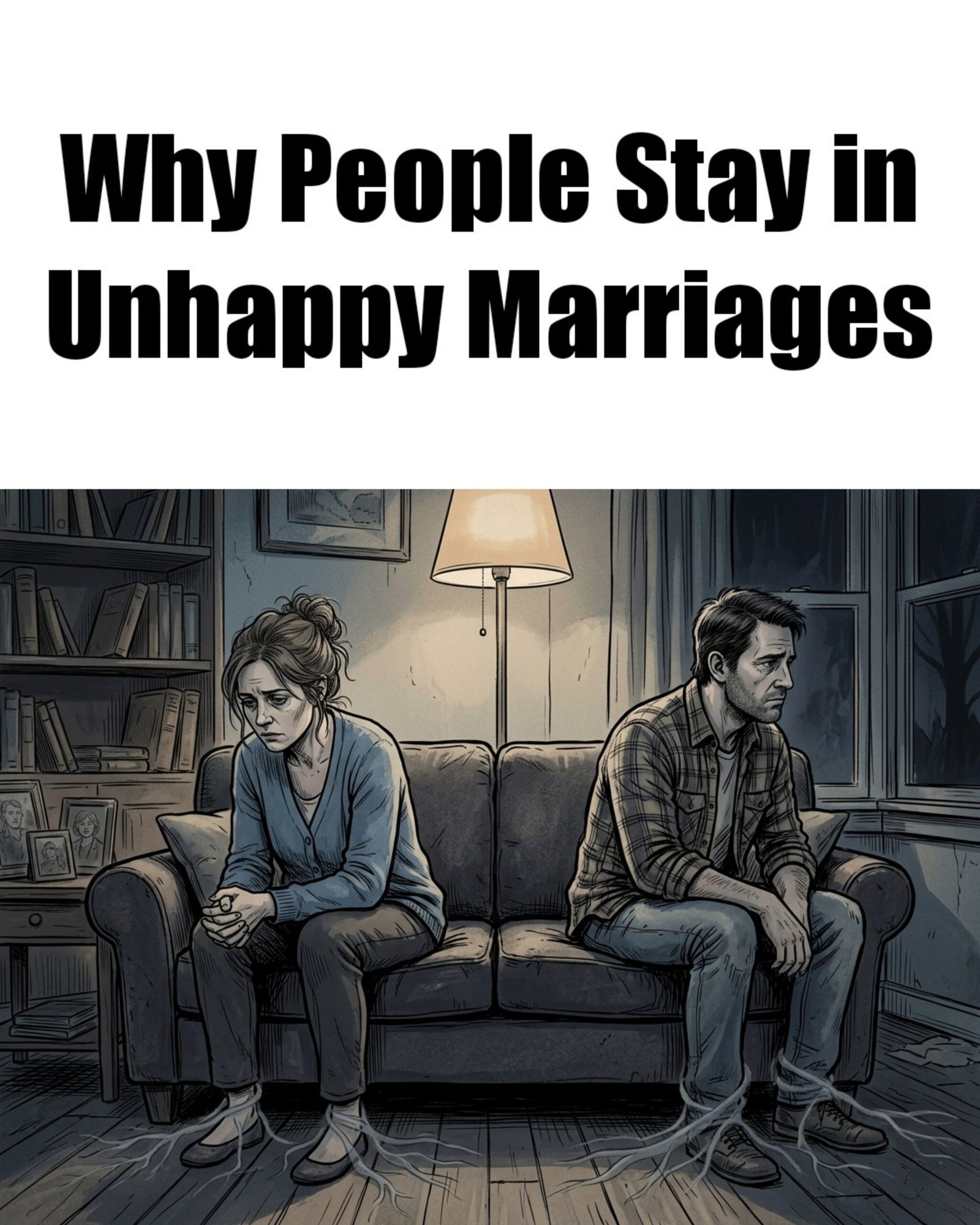 Why People Stay in Unhappy Marriages