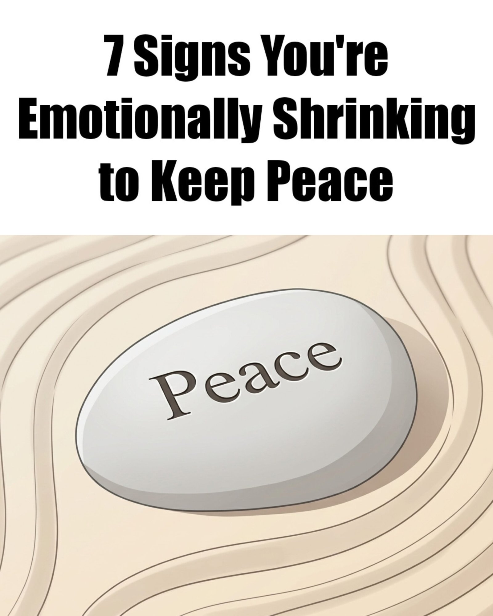 7 Signs You Are Emotionally Minimizing Yourself to Keep the