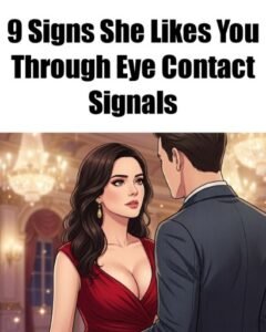 9 Signs She Likes You Through Eye Contact Signals