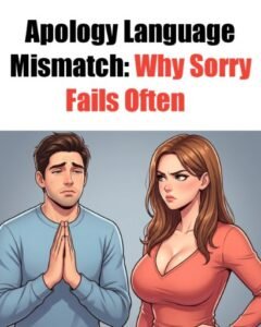 The 'Apology Language' Mismatch: Why "I'm Sorry" Doesn't