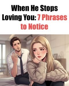 When He Stops Loving You: 7 Phrases to Notice