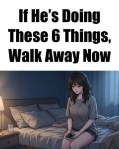 If He’s Doing These 6 Things, Walk Away Now