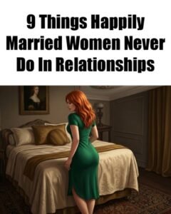 9 Things Happily Married Women Never Do In Relationships