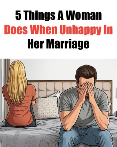 5 Things A Woman Does When Unhappy In Her Marriage
