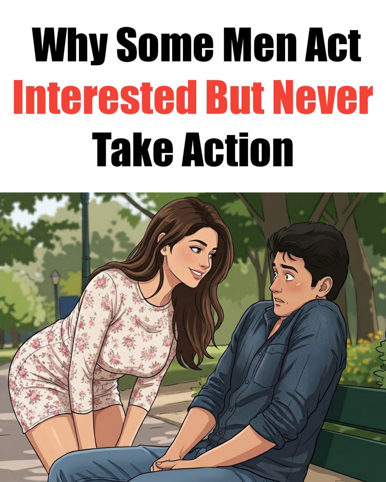 Why Some Men Act Interested But Never Take Action