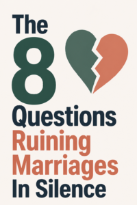 The 8 Questions Ruining Marriages In Silence