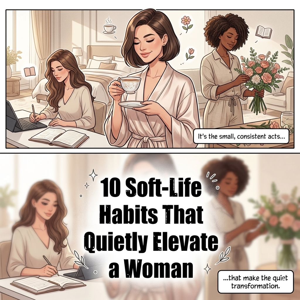 10 Soft-Life Habits That Quietly Elevate a Woman