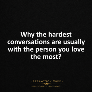 Hard conversations in relationships and why we avoid them