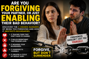 5 Hidden Dangers of Being Too Forgiving in Relationships