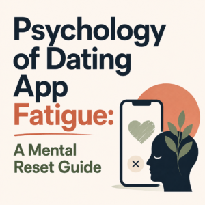 The Psychology of 'Dating App Fatigue' and How to Mentally