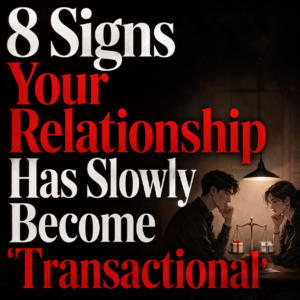 8 Signs Your Relationship Has Slowly Become 'Transactional'