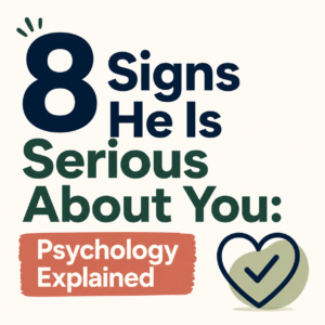 8 Signs He Is Serious About You: Psychology Explained