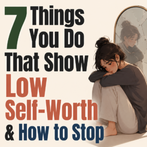 7 Things You Do That Show Low Self-Worth & How to Stop