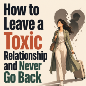 How to Leave a Toxic Relationship and Never Go Back