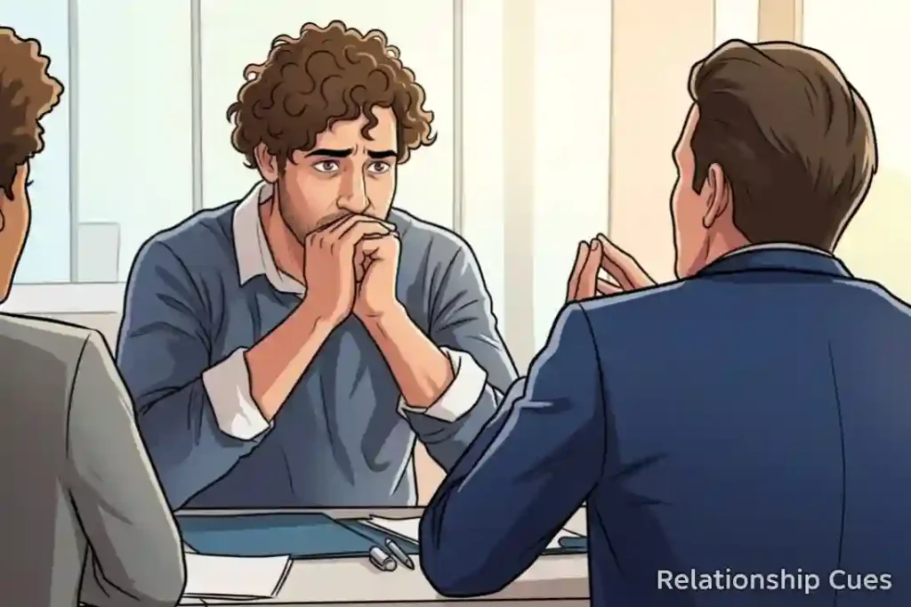 What could be causing me to feel nervous about meeting